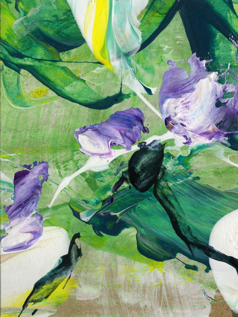 Original Floral Painting, Flower Art - Blossoms Of Love 22